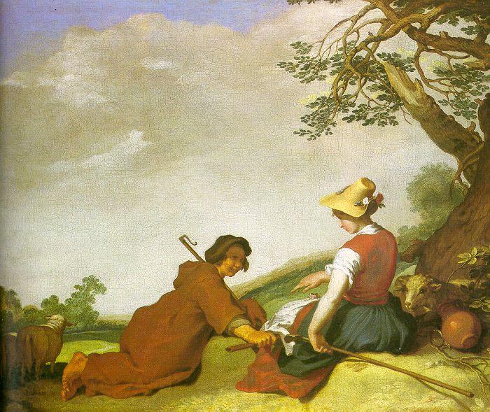 BLOEMAERT, Abraham Shepherd and Sherpherdess